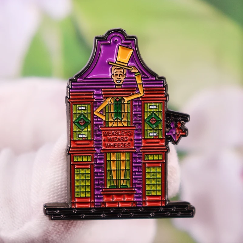 Брошь в виде волшебника Weasley Twins Wheezes | Броши