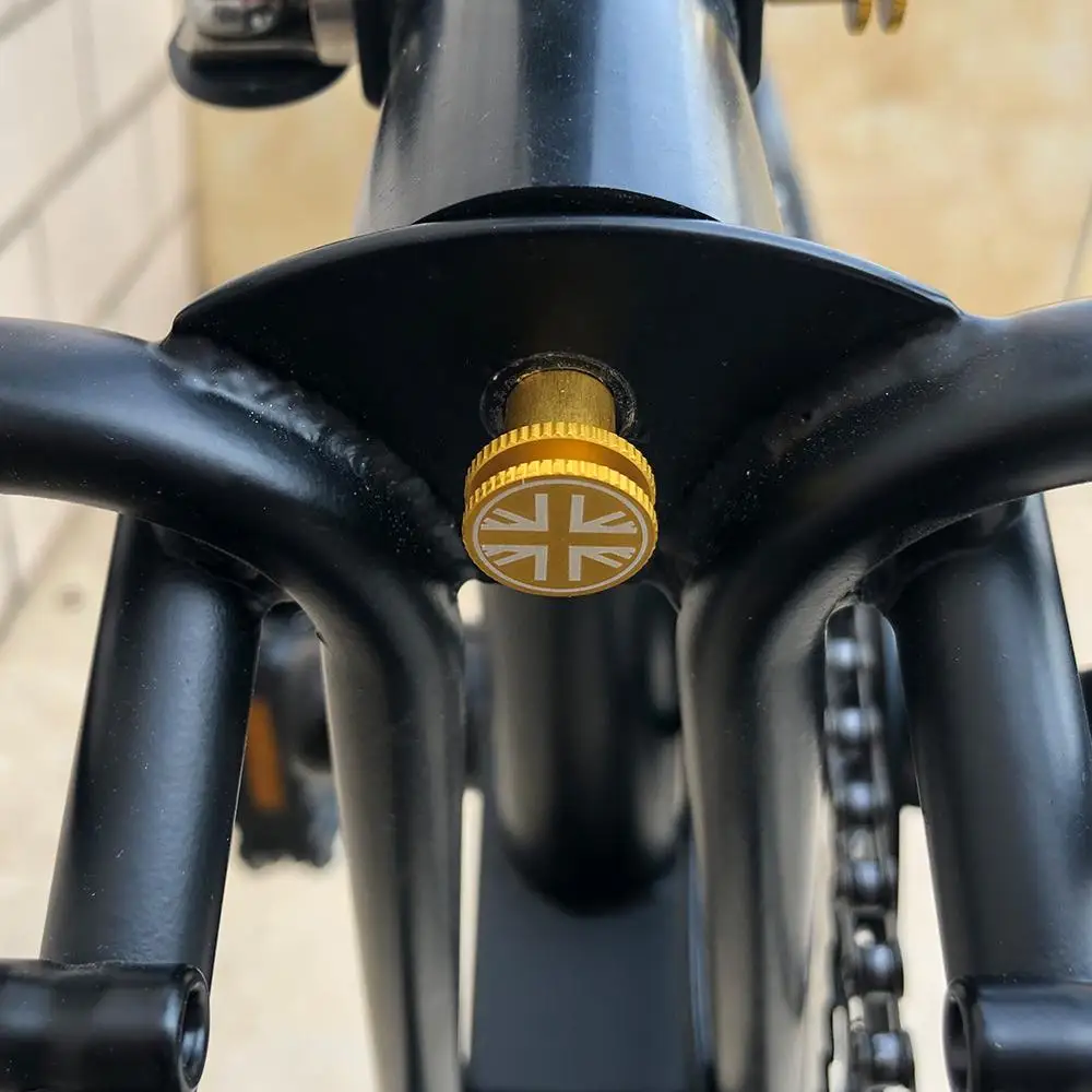 TWTOPSE британский флаг титана велосипедный задний ударный болт для Brompton складной