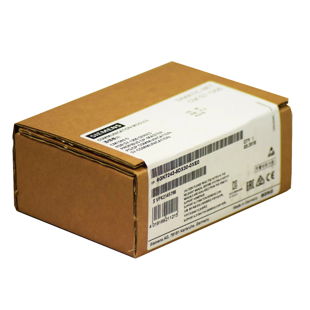 

Новый оригинальный модуль связи Siemens CM 1243-5 6GK7243-5DX30-0XE0 6GK7 243-5DX30-0XE0