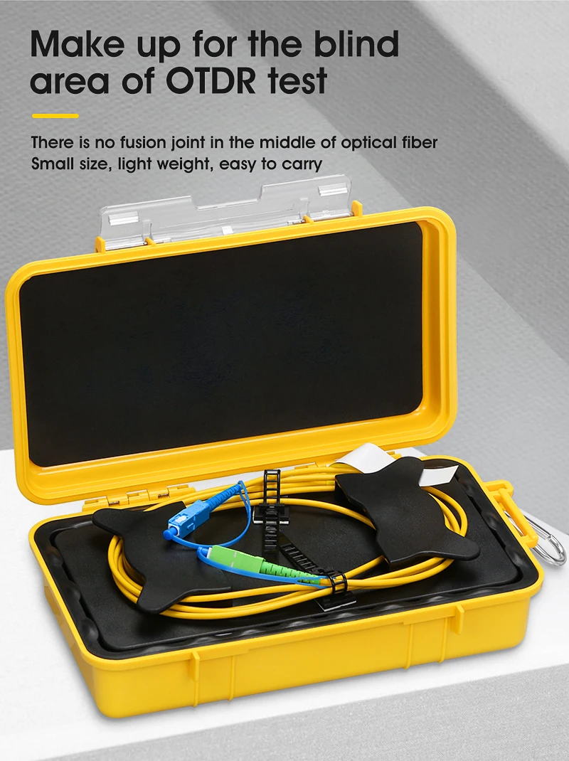 SC/UPC SC/APC OTDR Dead Zone Eliminator оптоволоконные кольца волоконно оптический Launch Cable Box SM