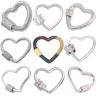 Модный подвесной цепочка с крючком сделай сам, компоненты для изготовления ювелирных изделий, подвески для браслета, застежка серебристого цвета, высококачественный чокер