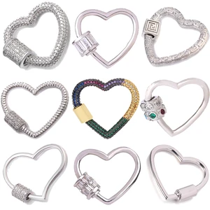 Модный подвесной цепочка с крючком сделай сам, компоненты для изготовления ювелирных изделий, подвески для браслета, застежка серебристого цвета, высококачественный чокер