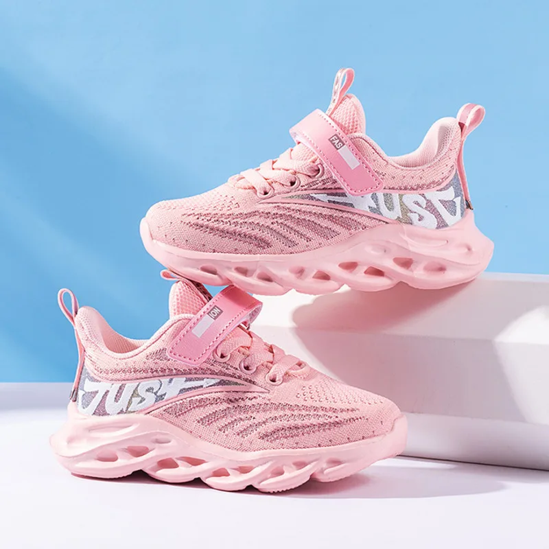 Детская спортивная обувь Дышащие кроссовки для бега Теннисные туфли мальчиков и