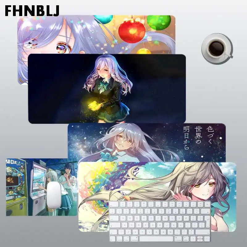 

FHNBLJ Iroduku The World in Colors Boy Gift Pad Beautiful Anime Mouse pad Mat for CSGO Game Player Desktop PC Computer Laptop