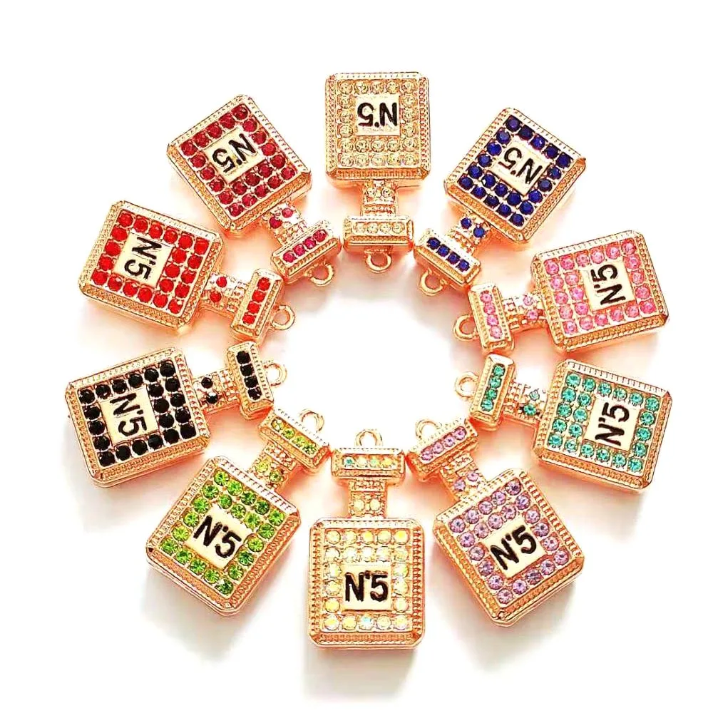 

10pcs perfume bottle charms for women DIY jewelry accessories P5