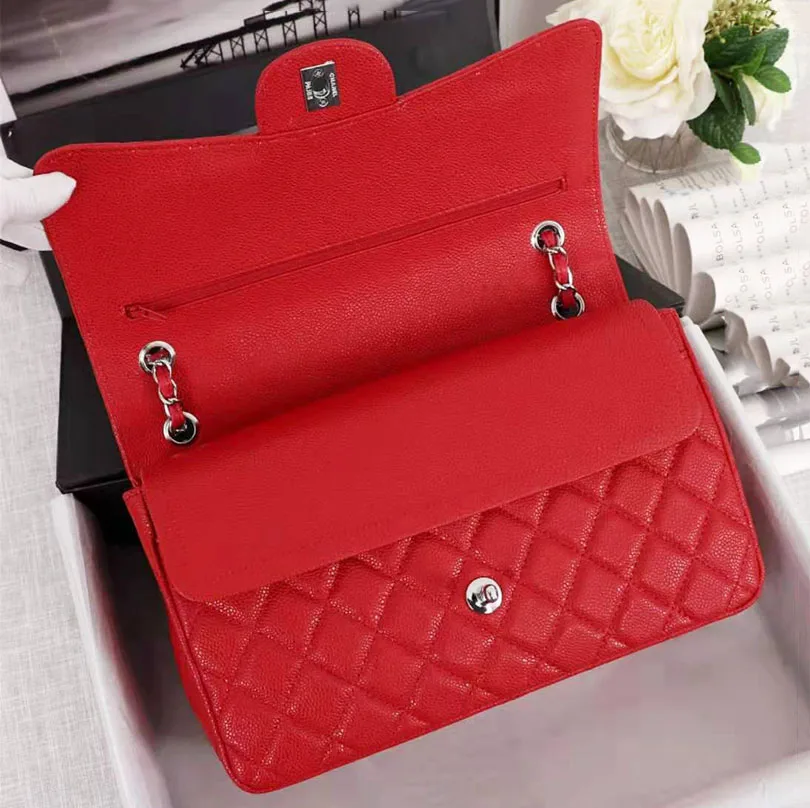 Luxury Handbag Bag For Women Genuine Leather Shoulder Bags Top Quality Fashion Design Lady's Crossbody Quilted Flap Bag Purse