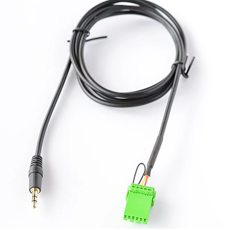 6Pin зеленый разъем стерео 3 5 мм Jack o разъём подачи внешнего сигнала Aux-in MP3