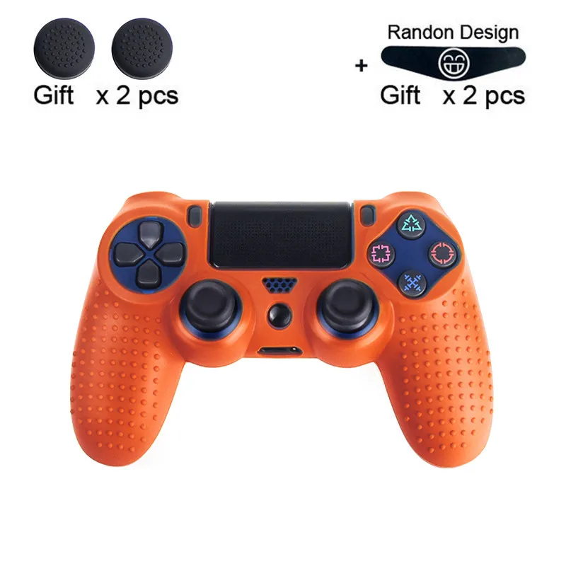 Данные лягушка камуфляж силиконовый резиновый гель кожа для sony PS4 Slim/Pro контроллер Обложка защитный чехол для PS4 беспроводной контроллер