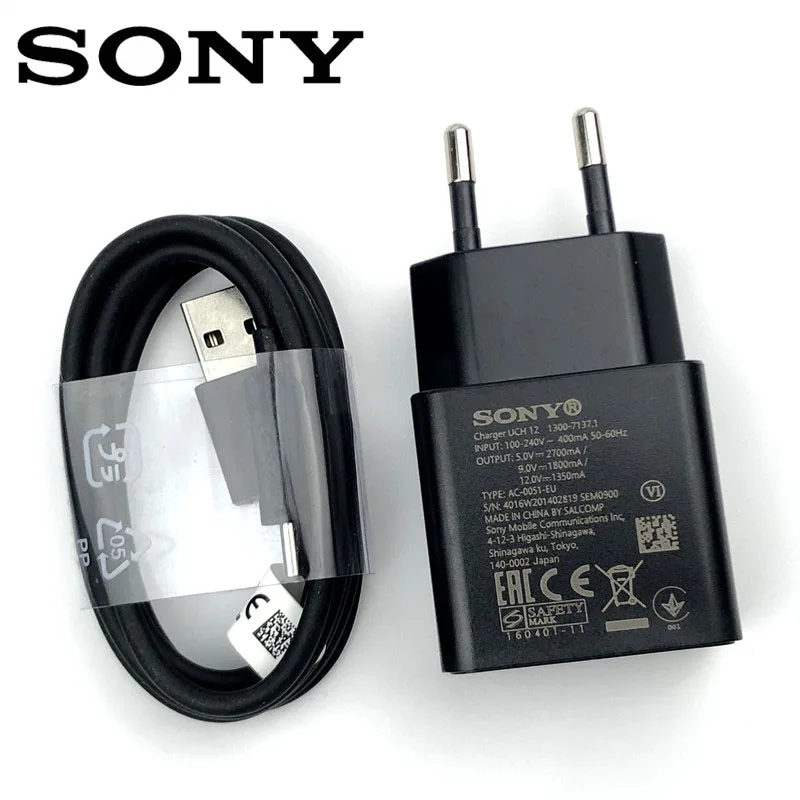 Оригинальное быстрое зарядное устройство Sony QC 3 0 адаптер для быстрой зарядки Usb 1