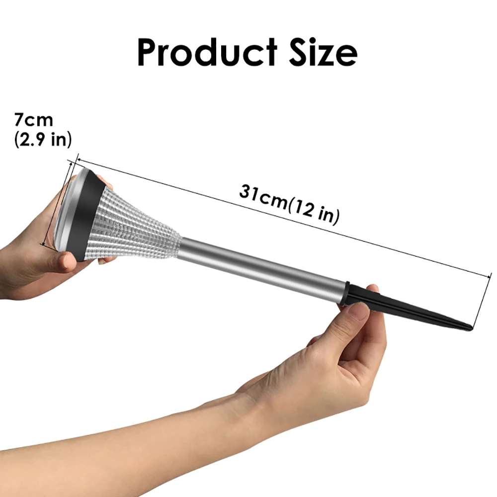 12 шт./лот садовые лужайки солнечные Ландшафтные лампы IP65 водонепроницаемый