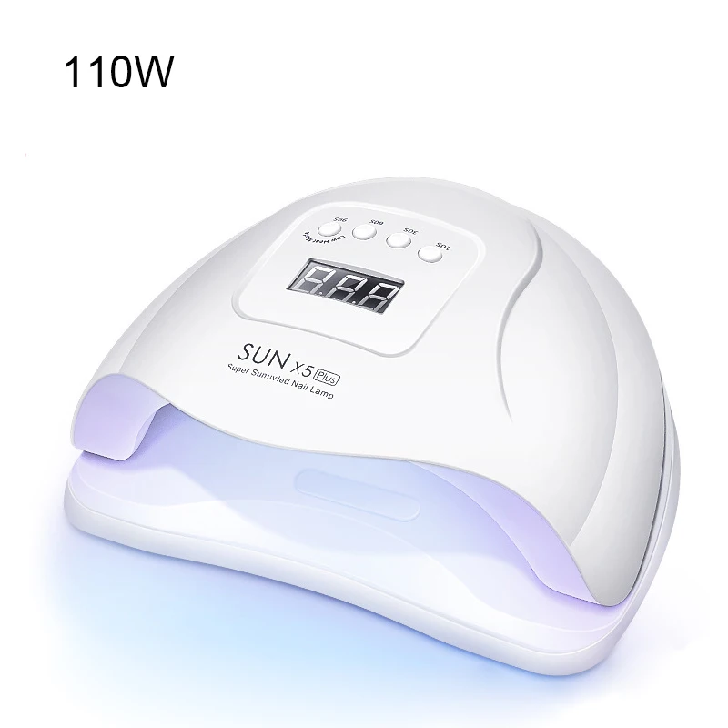 120/110W для ногтей Сушилка Светодиодный УФ лампа на гвозде маникюра ЖК дисплей