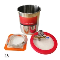 stainless steel vacuum chamber 56 gallon vacuum defoaming barrel for epoxy resin ab glue 20l24l
