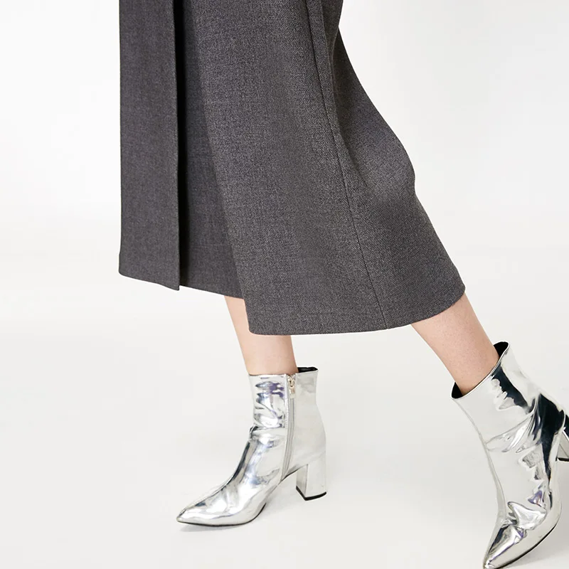 Vero Moda женские зимние модные свободные широкие брюки женские| 31836J522