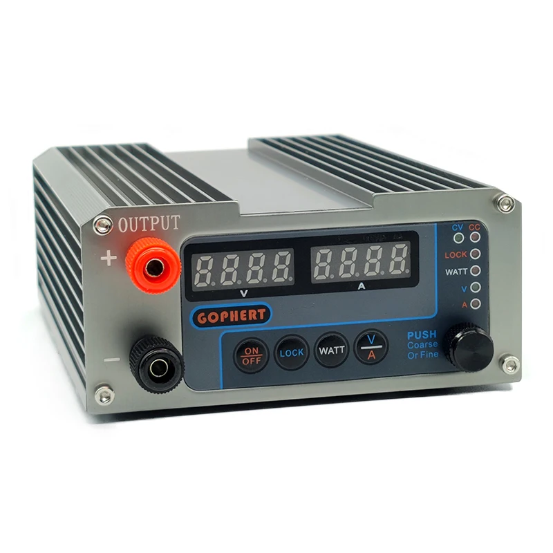 Новый Регулируемый импульсный источник питания Gophert NPS-3203 0-32 в 0-3 А постоянного