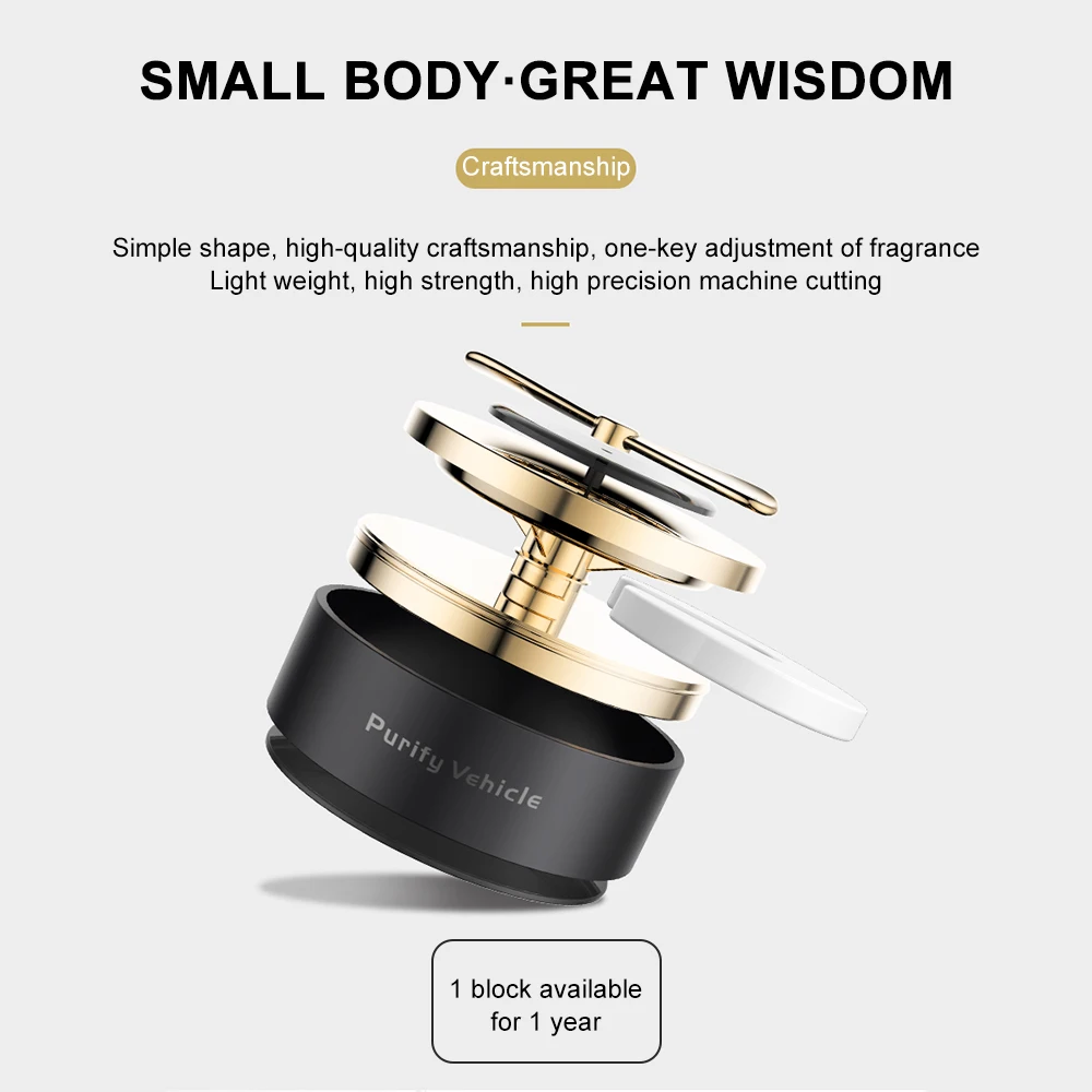 Освежитель воздуха для автомобиля ароматерапия на солнечной батарее освежитель