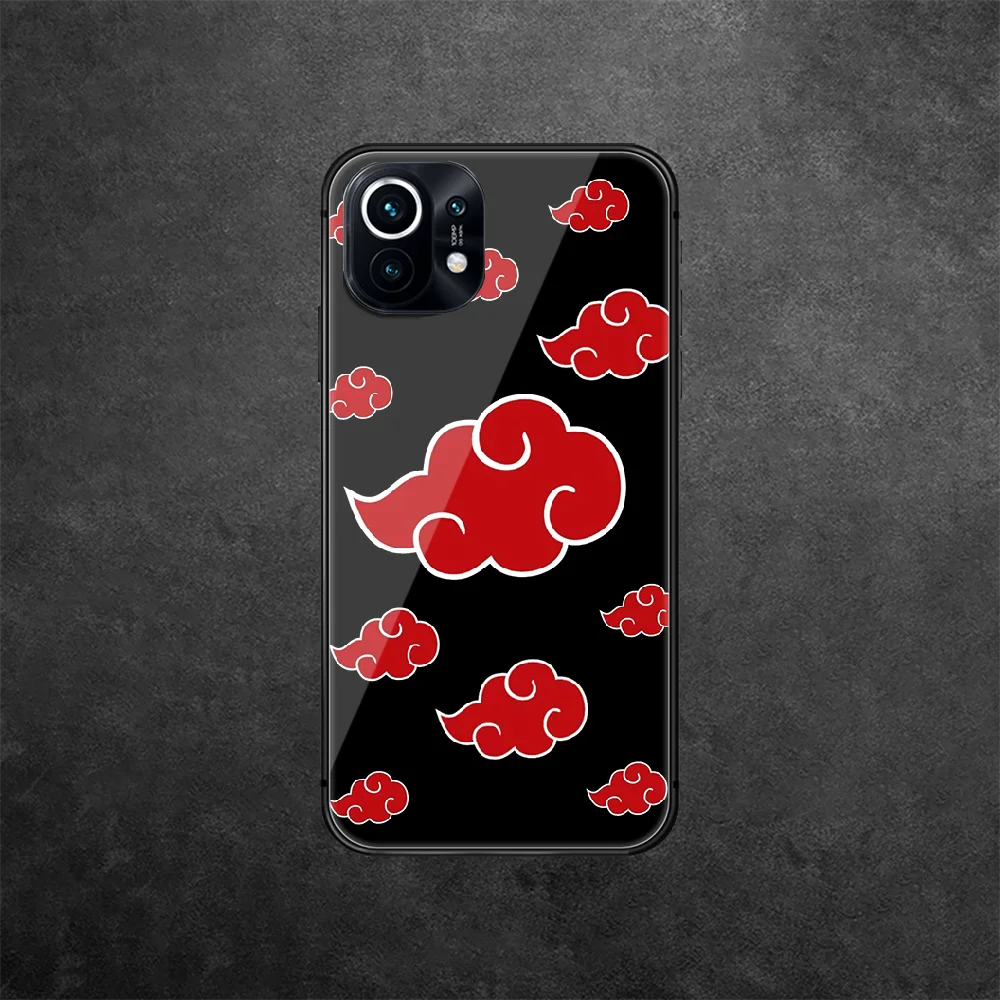 

N-Naruto Kakashi Uzumaki Anime Tempered Glass Phone Case Cover For Xiaomi Mi Poco A F X 2 3 8 9 10 11 T Pro Lite Ultra Max Nfc