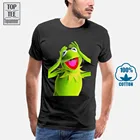 The Muppets Kermit The Frog забавная крутая белая футболка унисекс с коротким рукавом Повседневная футболка с принтом Размер S 3Xl футболка 011642