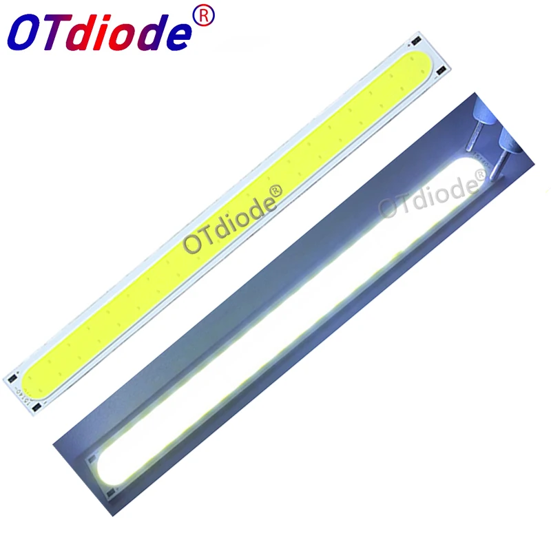 1 шт. 14015 140*15 мм LED COB полоса источник света 12 В DC 5 Вт 500 лм холодный белый светодиод