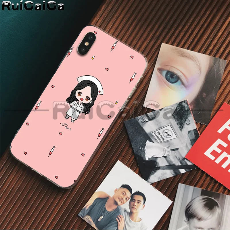 RuiCaiCa медицинский чехол для телефона, чехол для Apple iPhone 8 7 6 6S Plus X XS MAX 5 5S SE XR 11 11pro - Цвет: A4