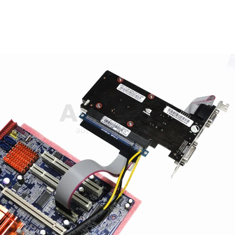 Гибкий Удлинительный кабель PCI Express 1 16 X адаптер E расширитель платы с 4 контактным
