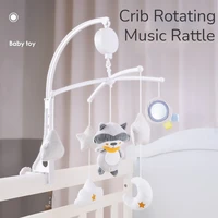 cartoon baby bedcribstroller mobile rattles music educational toys bell carousel infant baby toys 0 12 months for newborn gift
