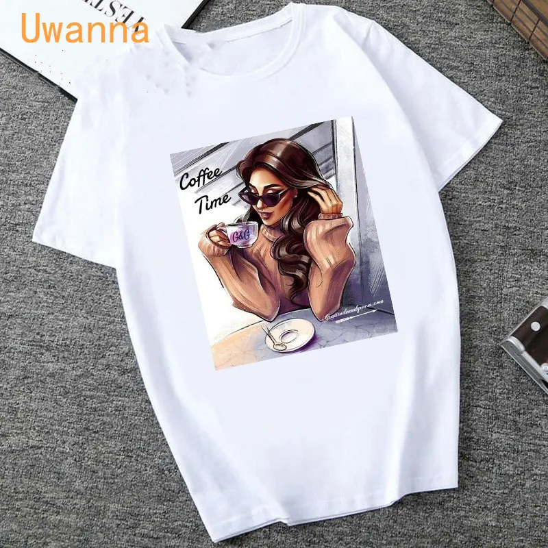 

Vogue ladies print harajuku t shirt women summer casual short sleeve white tops t shirt fashion women clothes graphic t shirt