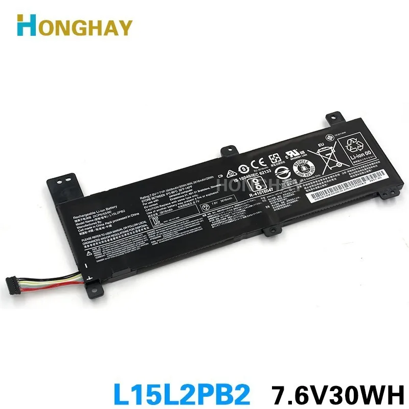 Аккумуляторная батарея HONGHAY L15L2PB2 для ноутбука LENOVO IdeaPad 310 14ISK 14IKB L15L2PB3 L15M2PB2 L15C2PB2 7 6 В