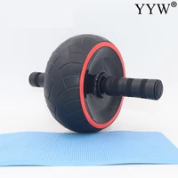 mute ab roller arm strength exercise body building fitness abdominal wheel trainer roller with mat abdominal workout equipment