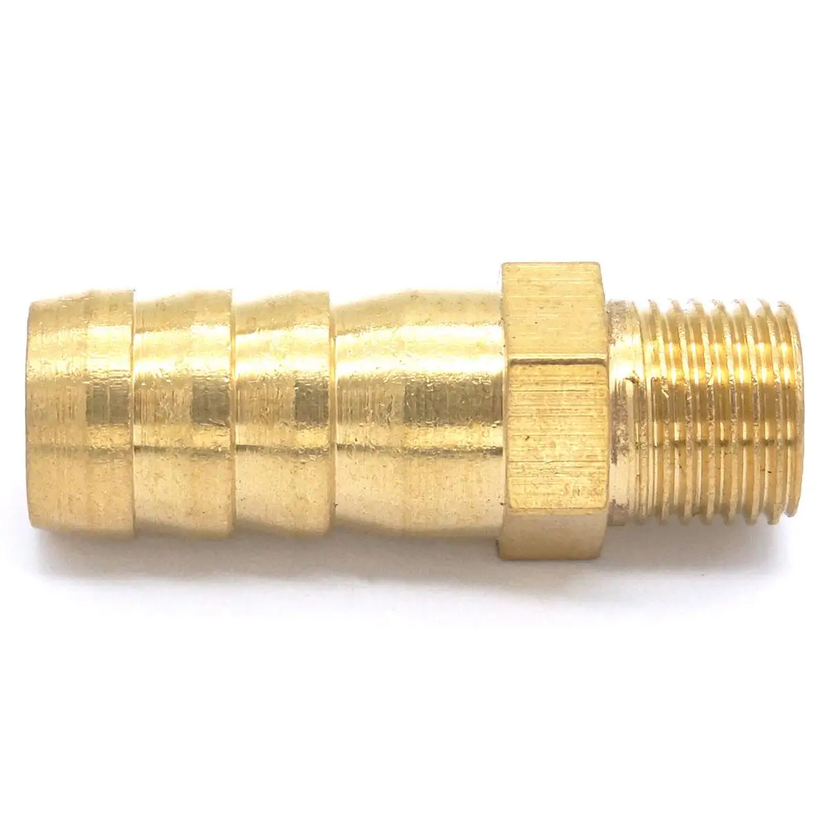 Лот 5 шлангов I/D 10 мм x 1/8 &quotBSP штыревой латунный соединитель для муфты
