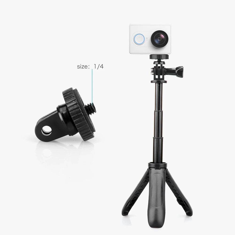 Экшн раздвижная ручка Vamson для Gopro Hero 7 6 5 Black DJI OSMO карманный мини штатив селфи палки