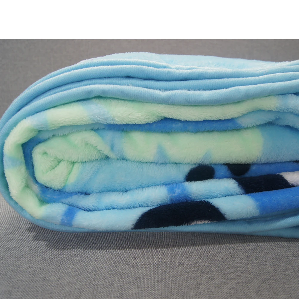 Лило стежка цветочные печатные одеяла броски для девочек мальчиков Детский