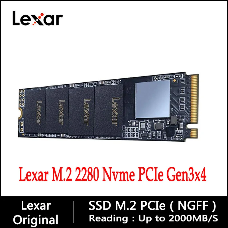 Lexar LNM600 Внутренний твердотельный накопитель 480 ГБ 960 LNM610 SSD 250 ГБ/500 Гб/1 ТБ 3D NVMe PCIe