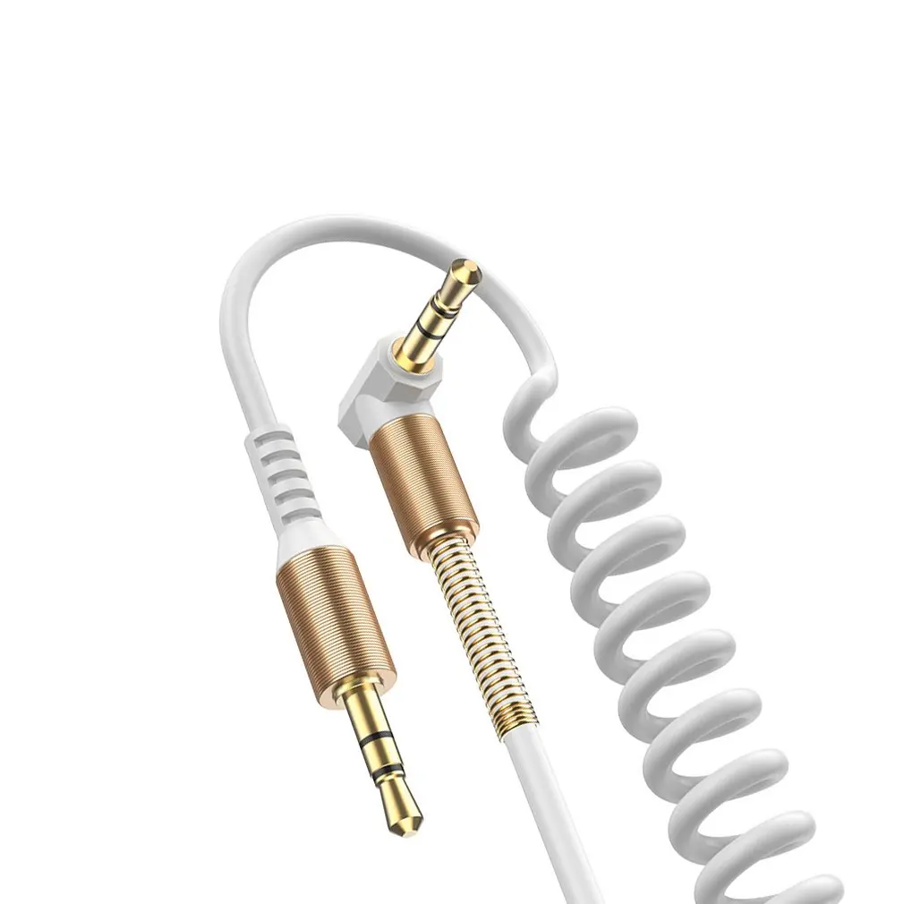 Автомобильный аудиокабель голой Медный провод мобильный телефон Выдвижная