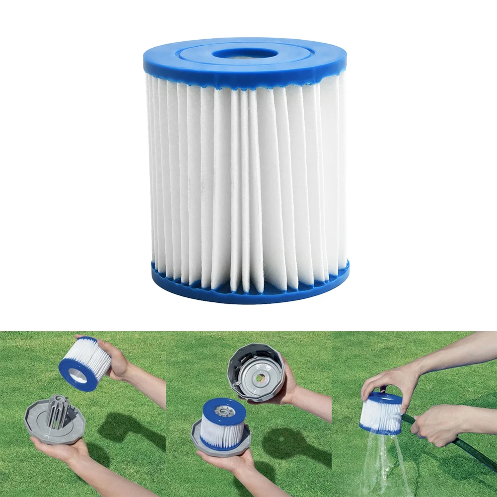 

NEW For Intex 29007E Type H Set Filter Cartridge For Above-Ground Swimming Pools Pool And Spa Pool Cleaning Tools