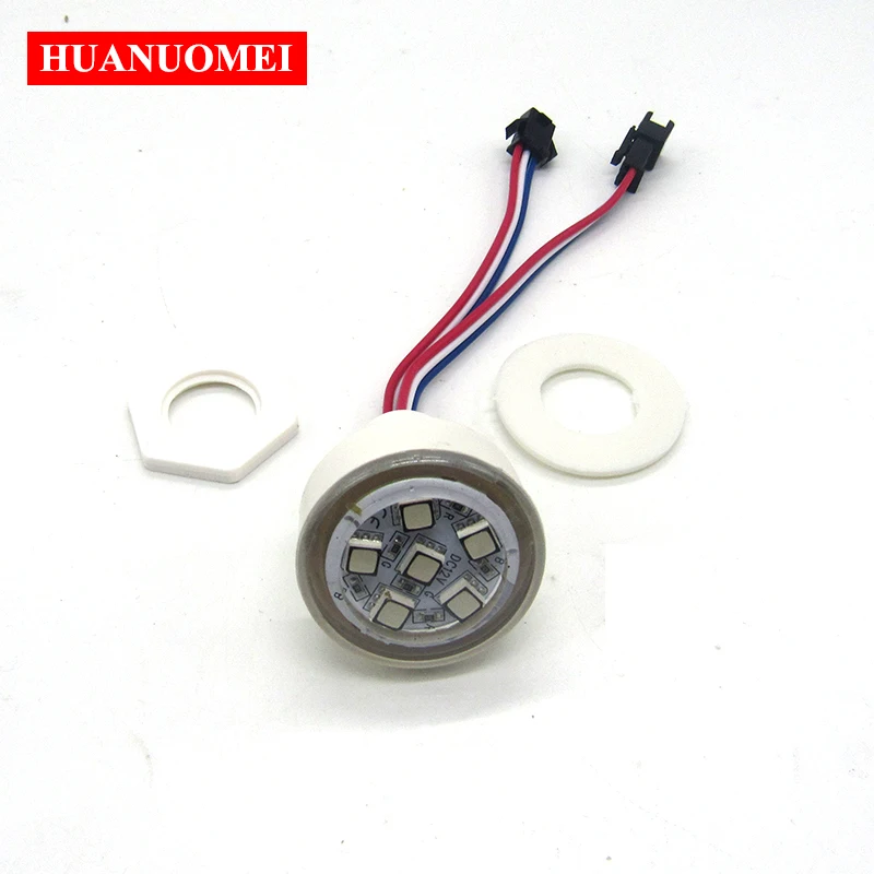 Цветная (RGB) 12V UCS1903 38 мм светодиодный пиксель светильник модуль 5050 SMD 6 лампы