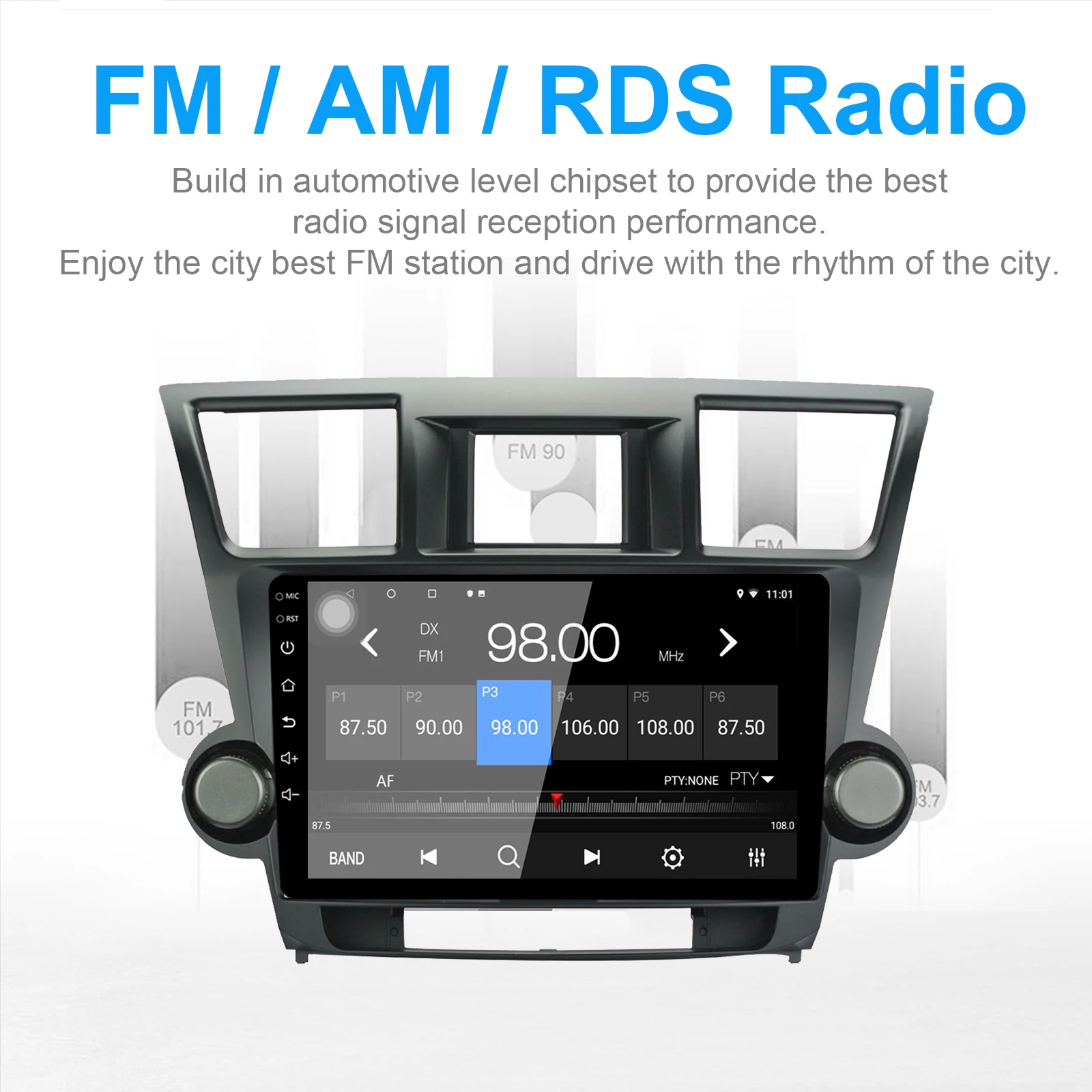 Автомобильный радиоприемник DSP 2 ГБ + 32 Android 10 0 мультимедийный RDS GPS Navi Mirror Link IPS