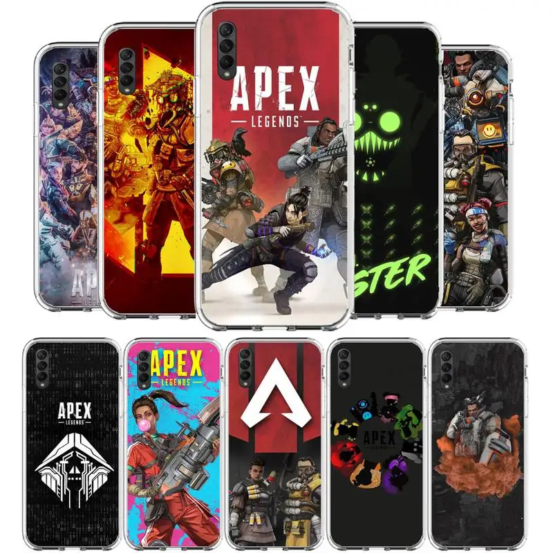 

Apex Legends Game Phone Case For Samsung A10 A30 A40 A50 A70 A51 A52 A71 A12 A21S A31 A20 30S A50S clear cover