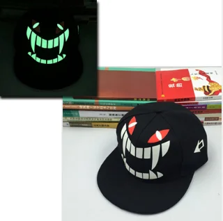Новая мода горячая Распродажа флуоресцентная бейсболка женская мужская бейсболка s светящаяся Спортивная Кепка Хип-хоп шапка, кепка Прямая поставка - Цвет: Белый