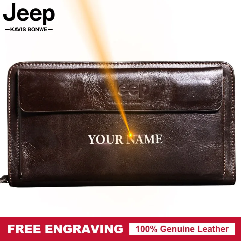 2019 мужские бумажники из натуральной кожи Мужской органайзер чехол-клатч для