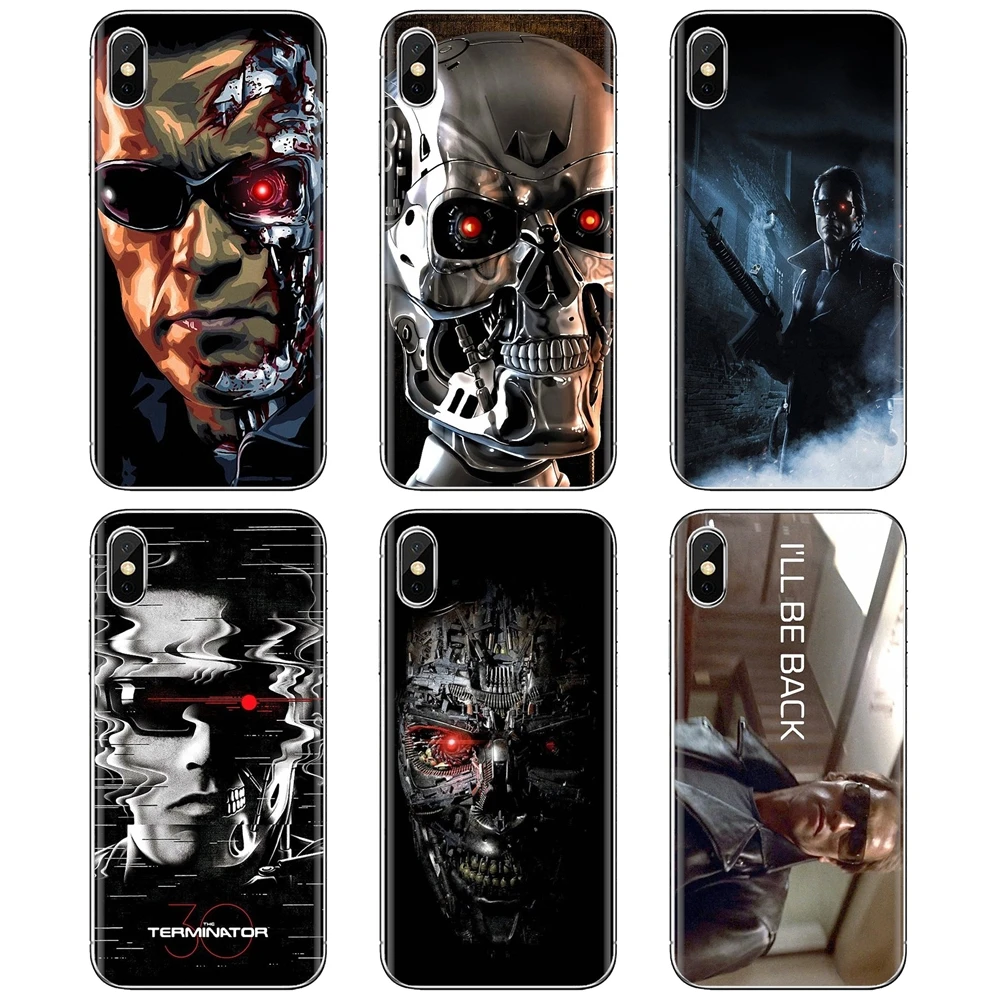 Мягкий чехол Terminator Genesis I will Be Back Slade для iPhone iPod Touch 11 12 Pro 4 4S 5 5S SE 5C 6 6S 7 8 X XR XS Plus Max