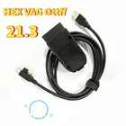 Супер шестигранный VAG ottff 21.3.0 V2 20.4.2 Интерфейс для V-W A-UDI Шкода сиденье 20.4.2 multi-язык ATMEGA162 + 16V8 + FT232RQ
