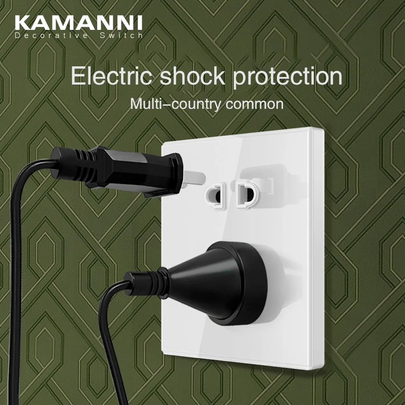 Роскошный выключатель света KAMANNI Стандартный Универсальный прозрачный