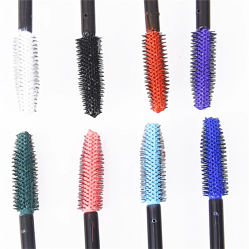 Цветная тушь для ресниц водоСТОЙКАЯ быстросохнущая завивка удлинение Макияж