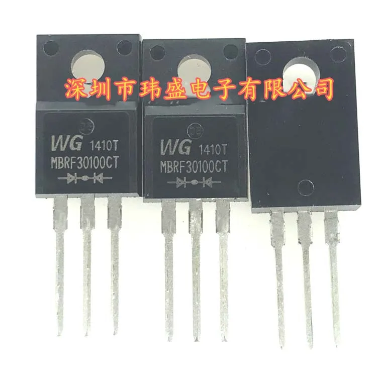 

(5 шт./лот) MBRF30100CT TO-220F B30100G MBR30100CT