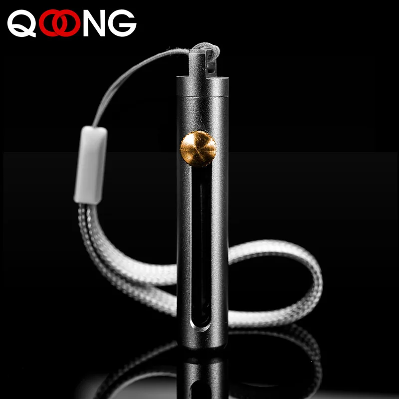 Многофункциональный Мини Телескопический нож QOONG брелок для самообороны