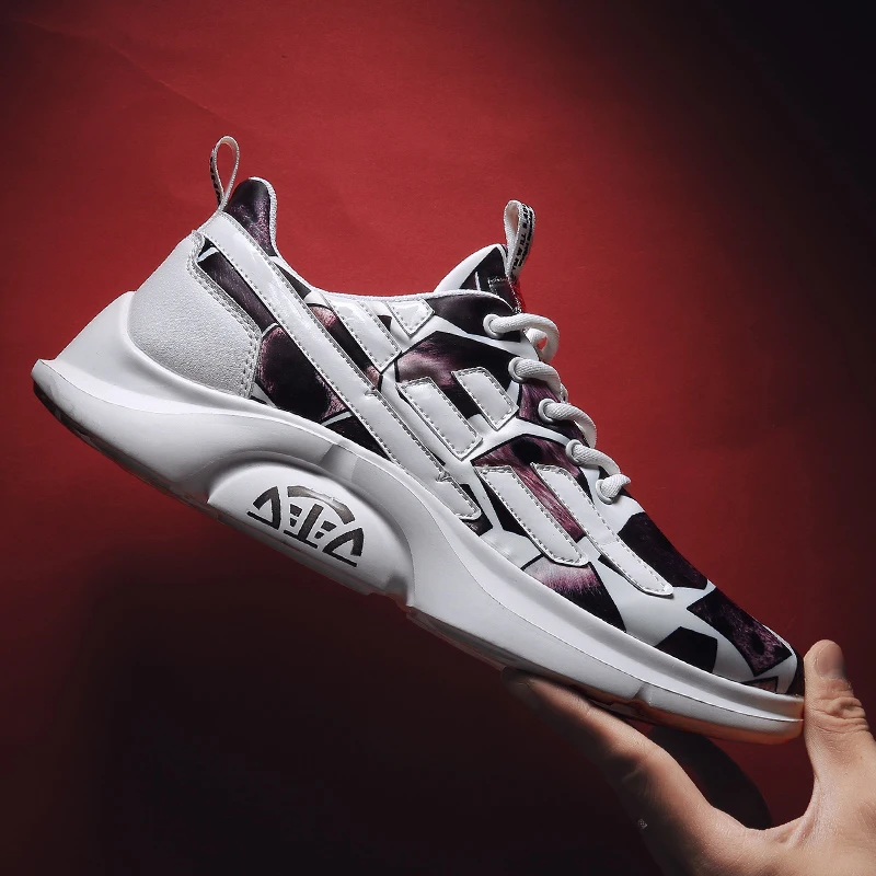 2019 модная винтажная Мужская обувь для папы Западная сетка легкая дышащая Милая