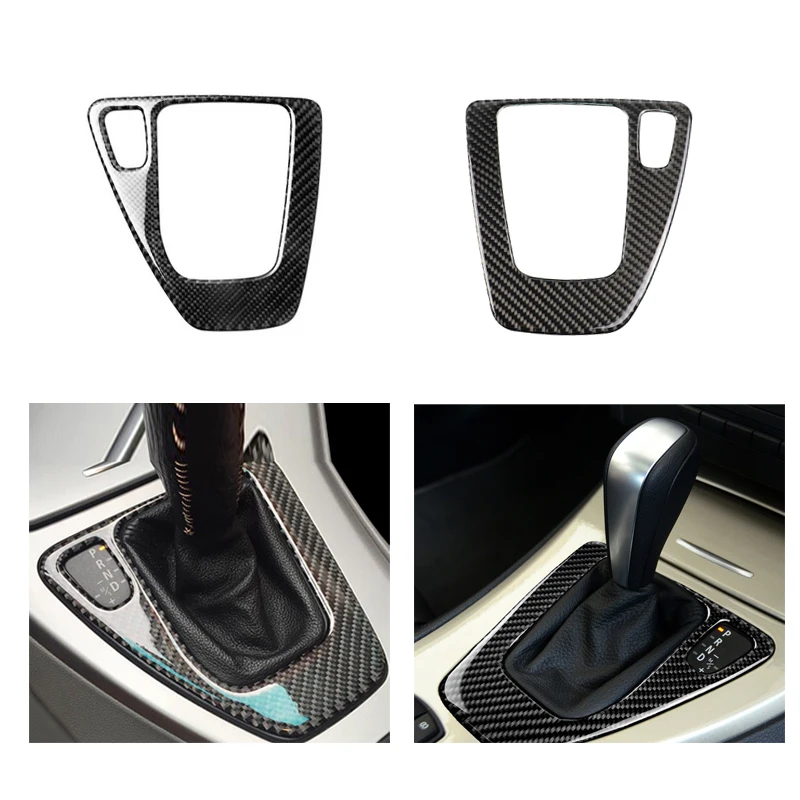 

Gear Shift Control Panel Cover Trim Sticker Fit BMW 3 Series E90 E92 E93 LHD RHD Interior Accessories Car Styling