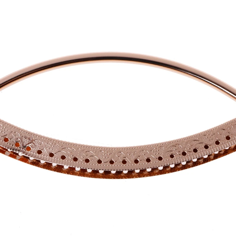 

1pc Coin Purse Bag Kiss Clasp Lock Metal Arch Frame Hand DIY Craft 27cm