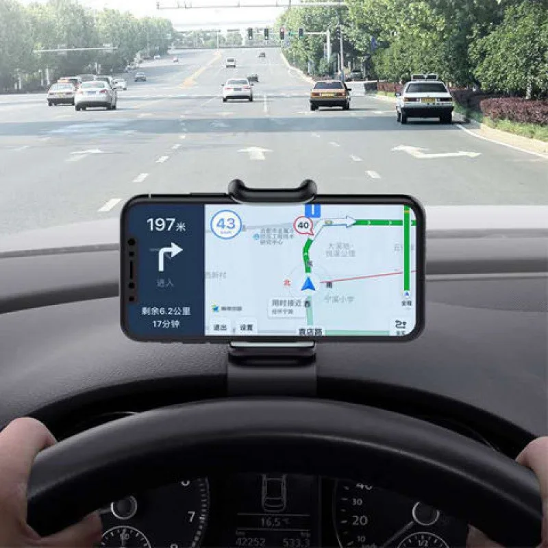 Автомобильный Универсальный зажим для автомобиля HUD GPS приборная панель