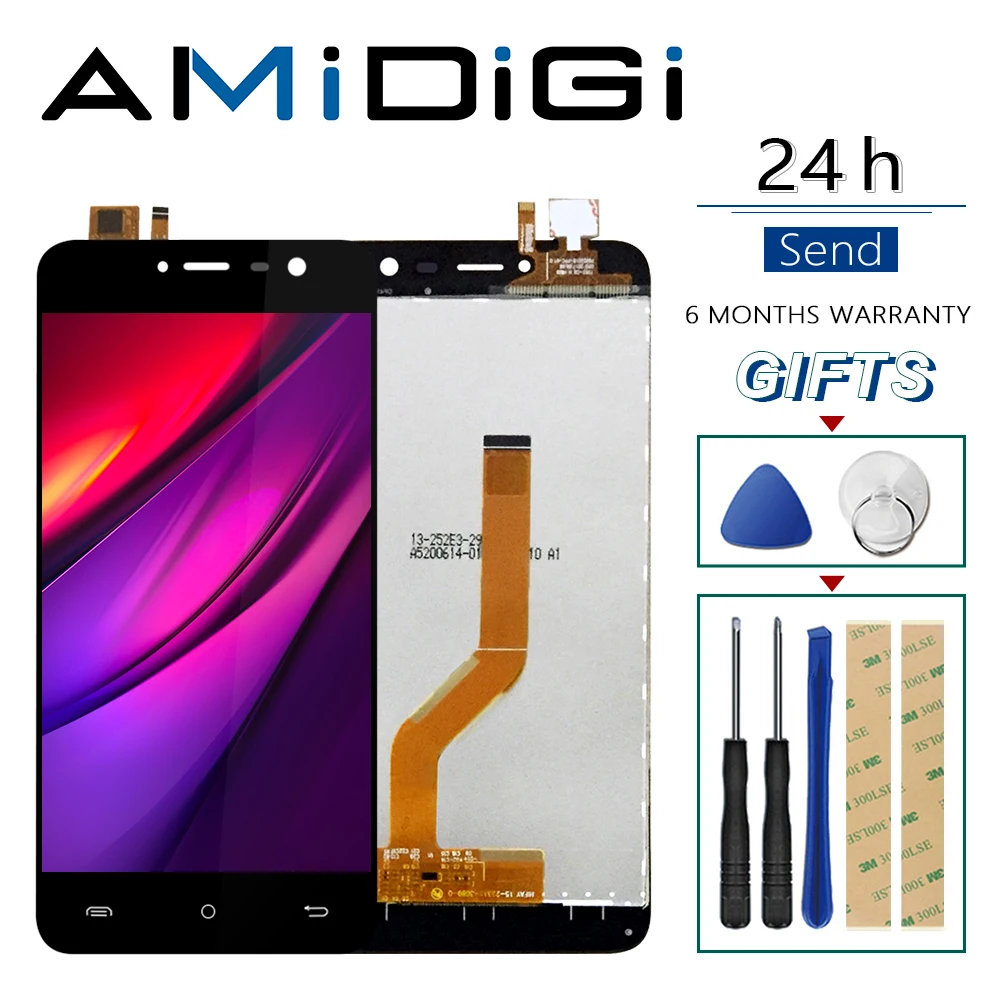 5 2 дюймовый ЖК дисплей для Cubot Note Plus + кодирующий преобразователь сенсорного